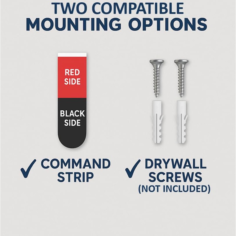 Fan Remote Holder Wall Mount for Home Decorators Merwry, Levanto,
