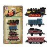 Mini Steam Train Model Toy, Retro Steam Train Toy Set,