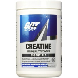 Creatina Monohidrato GAT SPORT 300 g – 60 porciones sin sabor, micronizada