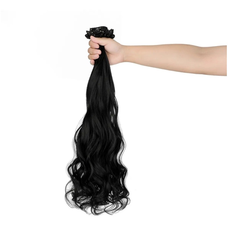 Clip En Extensiones De Cabello 8 Piezas De Cabeza Completa