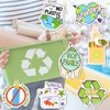 Earth Stickers Environmental Stickers Pack Waterproof Laptop Stickers for Kids