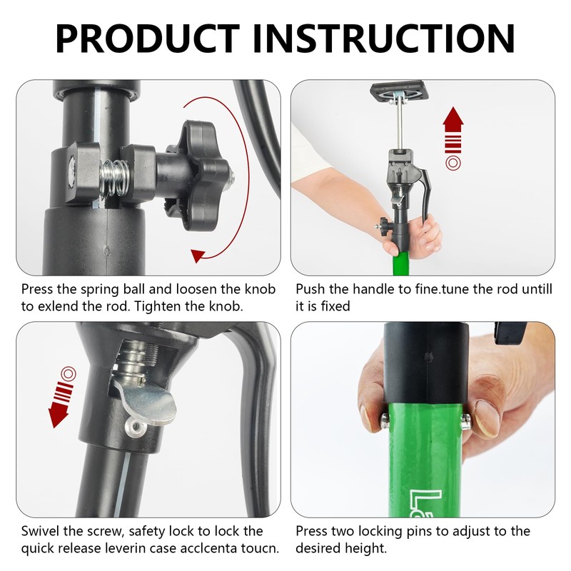 Cabinet Jacks for Installing Cabinets, Adjustable Third Hand Quick Support