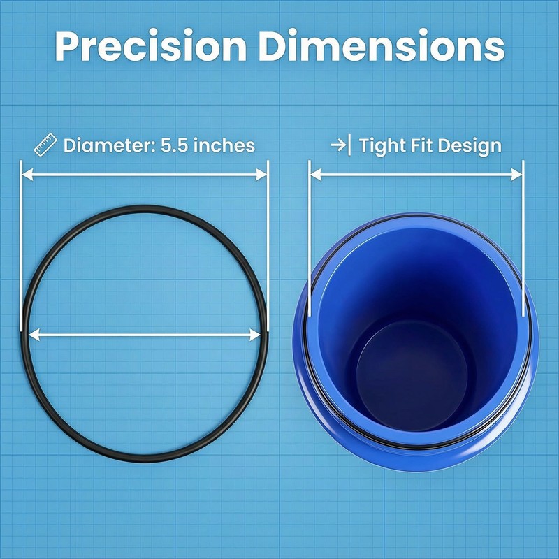 ORBX2 Replacement O-Ring 5 Pack, Fit for iSpring WGB22B WGB32B
