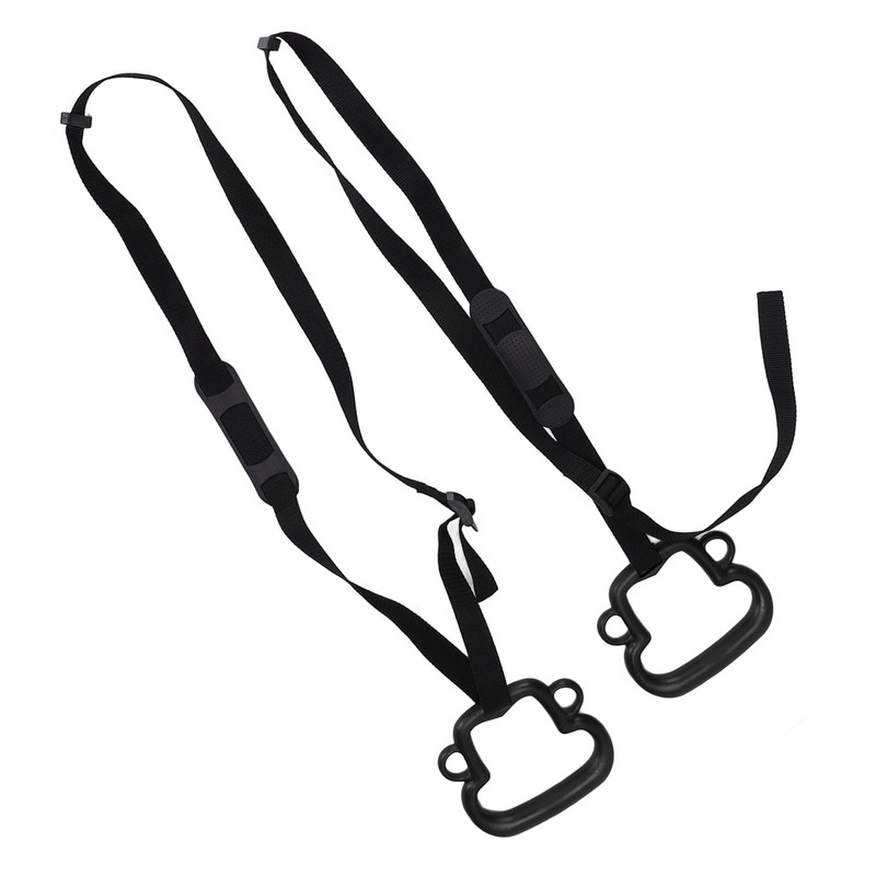 2Pcs Kids Gymnastic Rings Monkey Shape Load Bearing 150KG Ergonomic