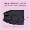 Red by Kiss Essential Super Large Waterproof Braid Shower Cap,