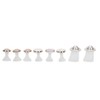 Separador De Dedos, 8pcs Silicona Separador De Dedos Del Pie,