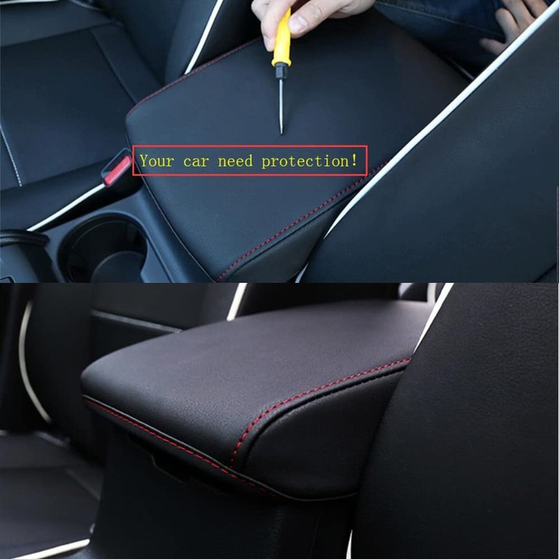 Baceyong Console Cover, Console Cover with Black/Red Stitched Hem Centre