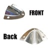 TuoP Marine Stainless Steel Midget Clam Shell Vent, Wire Cable