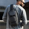 BANGE Sling Bag, Waterproof Crossbody Backpack, Shoulder Bag for Men