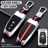 Happyit Zinc Alloy Car Key Cover Key Fob Cases for