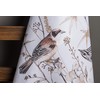 Maison d' Hermine Meadow Florals Brown 100% Cotton Set of