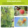 100PCS Fruit Protection Bags - Drawstring Mesh Covers for Gardens