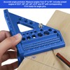 Fentar 3D Mitre Angle, 22.5-90° Combination Angle Made of Aluminium