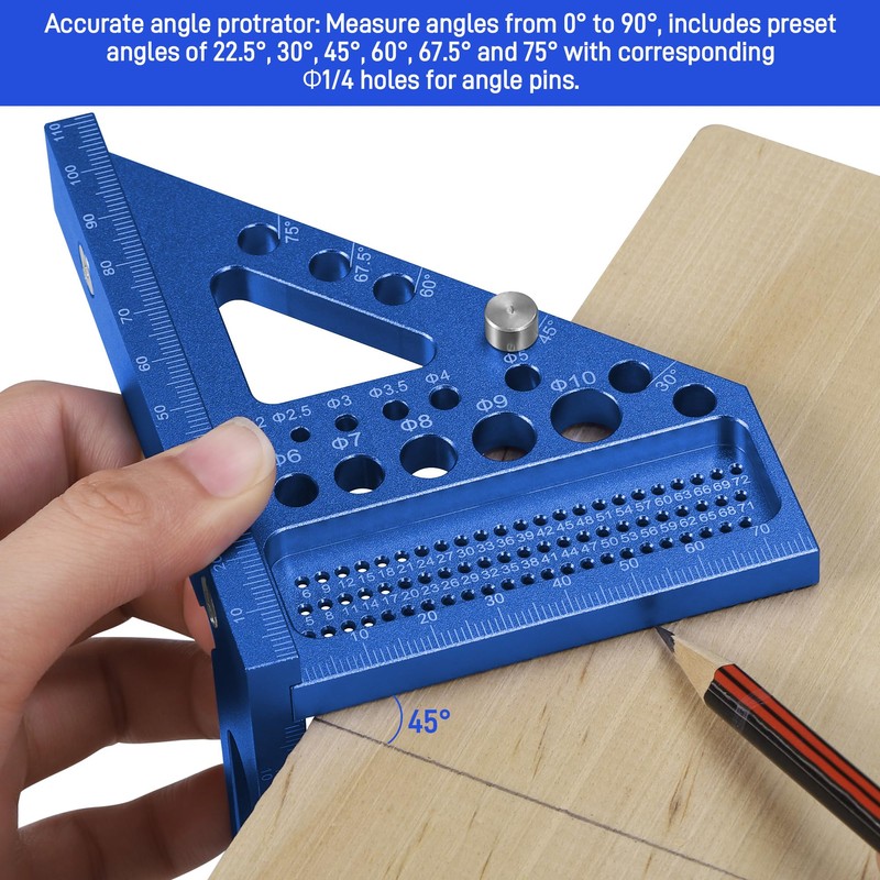 Fentar 3D Mitre Angle, 22.5-90° Combination Angle Made of Aluminium
