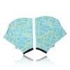 GNHG Schwimmhandschuhe Fingerlose Wasserhandschuhe Wasserwiderstandstraining Trainingsschwimm, Handschuhe Einstellbare Handflossen Tauchhandschuhem