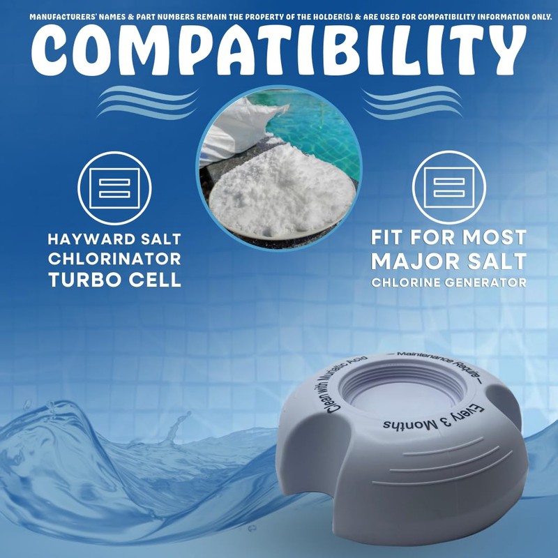 Poolzilla Cleaning Stand for Salt Cell Cleaning - Compatible with