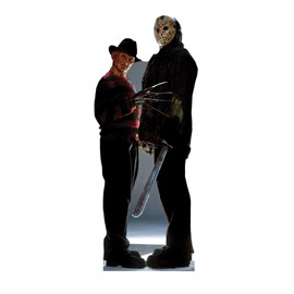 Cardboard People Advanced Graphics Freddy vs. Jason Life Size Cardboard Cutout Standup - Freddy vs. Jason (2003 Film)