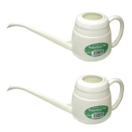 JapanBargain 2 Pack Plastic Garden Watering Water Can Long Spout Made in Japan S-1942x2