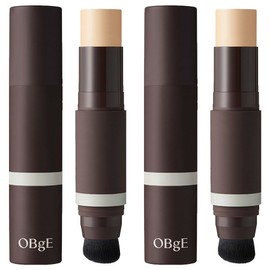 OBge Natural Cover Men's Foundation 13g, No. 2 Beige, 2 pcs / OBge 내추럴 커버 남성 파운데이션 13g, 2호 베이지, 2개
