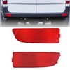 MKAREPART Pair Rear Bumper Reflector Light Lamp Right and Left