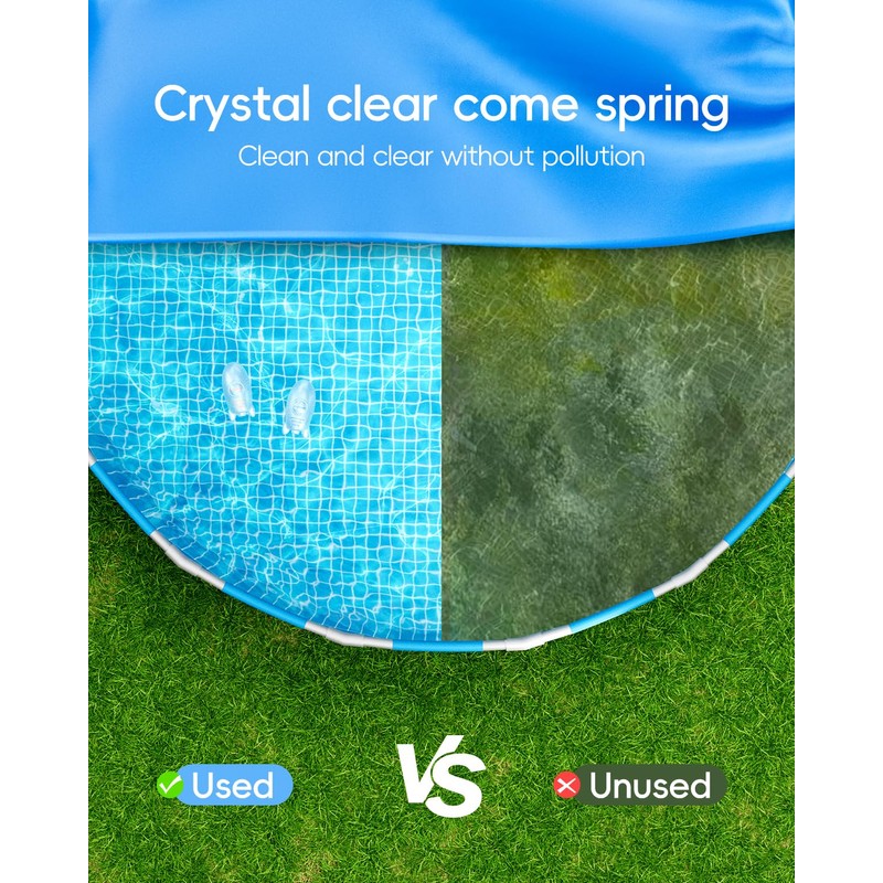 POOLHOUR Pool Winter Closing Kit for Above Gound and Inground