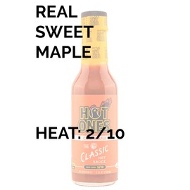 Hot Ones The Classic Chili Maple Made With Natural Ingredients & Flavors From Chili Peppers & Maple Syrup, 5 fl oz Bottle (1-Pack)