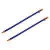 sourcing map 2Pcs G1/2" Thread Flexible Water Oil Coolant Pipe
