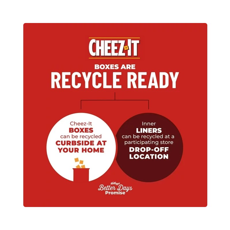 Cheez-It Extra Cheesy Cheese Crackers, 12.4 oz