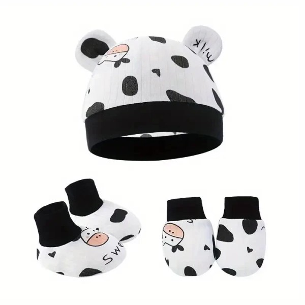 Unbranded Three-piece Set For Newborn Kids