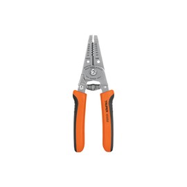 Truper PE-CA-62, Pinza 6" pela cables 30 a 20 AWG mango antiderrapante