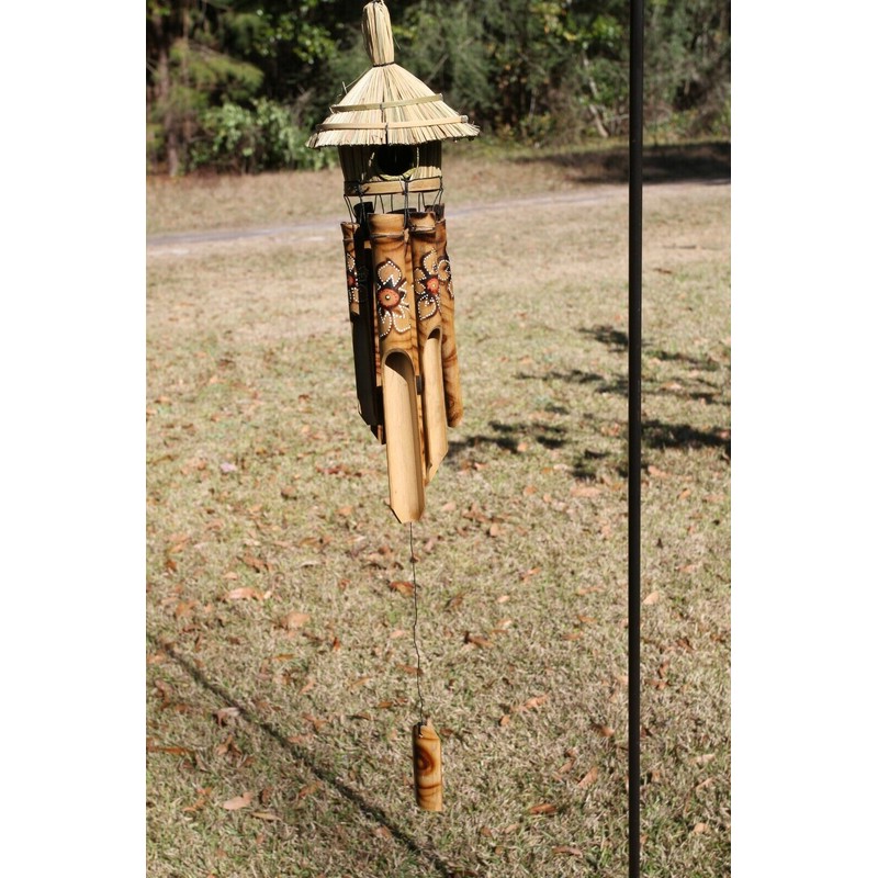 Stoneledge Investments Beach Theme Patio Decor Valentine Gift Bamboo Wind