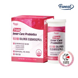 Furnit 퍼니트 여성 질 유래 유산균 트리플 이너케어 프로바이오틱스 1박스 (1개월분) Furnit Women's Vaginal Derived Probiotics Triple Inner Care Probiotics 1 Box (1 Month Supply)