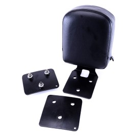 Bestem Backrest for Harley Deuce 00-07, Powder Coated Black
