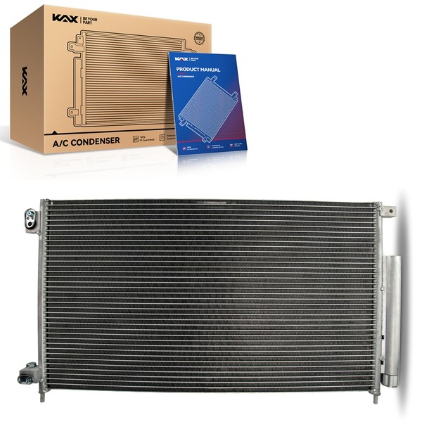KAX Air Conditioning A/C Condenser For Honda Accord 2003 2004