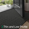 LUMI LUMI Washable Door Mat Indoor Entrance 17x30, Dirt Trapper