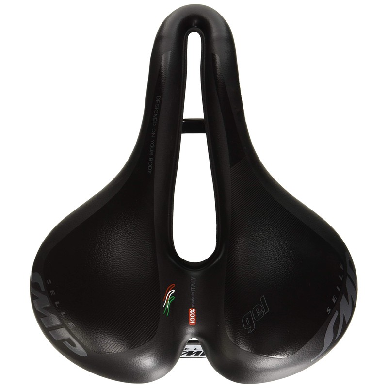 SMP Unisex - Adult Martin Touring Gel Saddle, Black, One