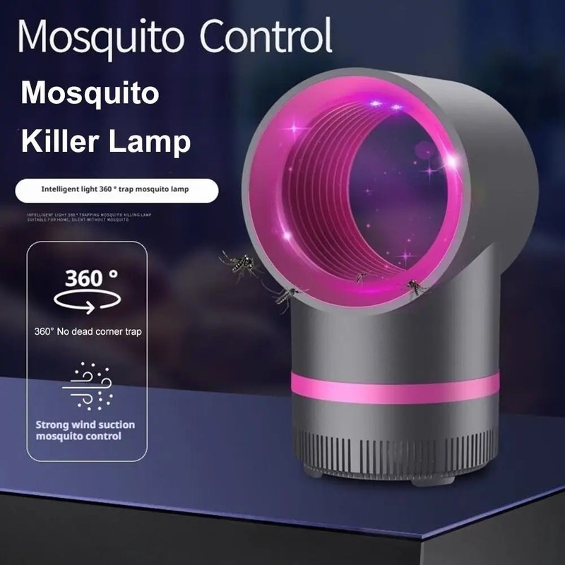 Toolzia Electric Mosquito Killer Lamp USB Rechargeable Bug Zapper Insect
