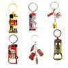 12 London Souvenirs Keyrings Magnets - British Souvenir Metal Magnet