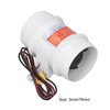 In Line Air Blower 3in 145CFM 12V High Efficiency Marine