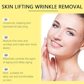 Suero Facial Reafirmante Lifting,Suero Reafirmante Antiarrugas,Esencia Lifting Facial Instantáneo,Hidratante Diario para Todo Tipo de Piel, Intensamente Esencia Hidratante Facial Multiusos (3 PCS)