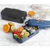 Skater (skater) Lunch Box Rich Black 830ml Antibacterial Fluffy Serving