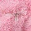 Holawakaka Standard Faux Fur Bed Rest Pillow with Arms, Rabbit
