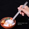 ATiAP Titanium Spoon Long Handled Ultralight Portable Cutlery with Polished