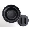 Kamoshita Tools Shop Rice Pot, 1 Pack, Black