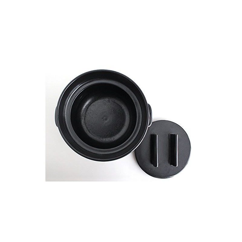 Kamoshita Tools Shop Rice Pot, 1 Pack, Black