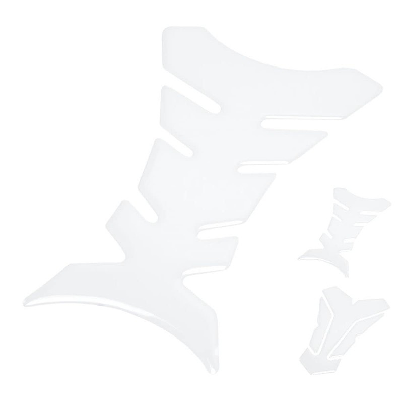Grandios GD-TNKGDCR-B Transparent Tank Pad Motorcycle Tank Guard Universal Motorcycle