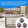 HLTIT 66753 Gas Grill Burner Knobs for Genesis II LX