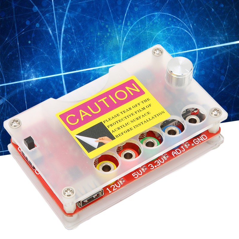 Power Distribution Board ADJ Adjustable Voltage Knob Touch Sensing Switch