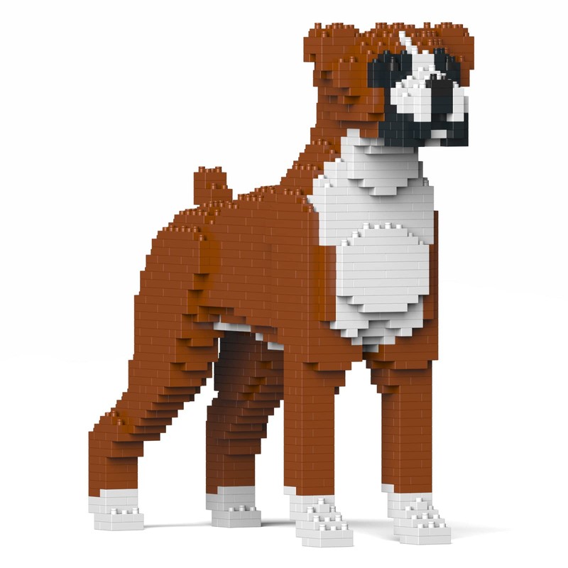 JECKA Animal Building Blocks for Kidults Boxer 01S-M01