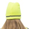 JORESTECH Safety Beanie Unisex Knit Cap with Reflective Stripe High